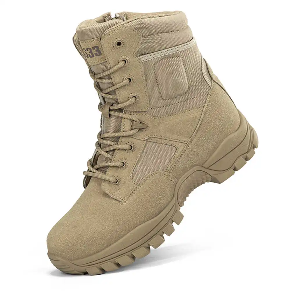 Streetwear Brand Design Ideas - Nonslip Genuine Leather Hiking Boots Designer
