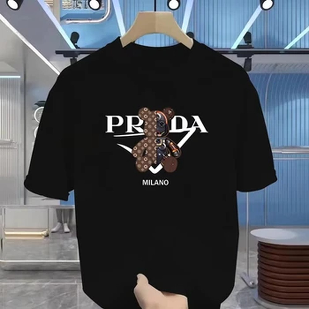 Brand Of Streetwear - pure cotton men's luxurious brand letter