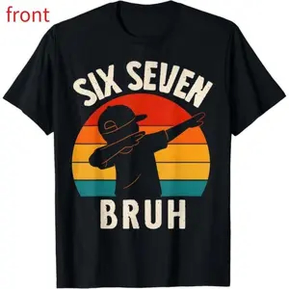 Brand Of Streetwear - NO.BRAND Men's Round Neck Short-Sleeve Cotton