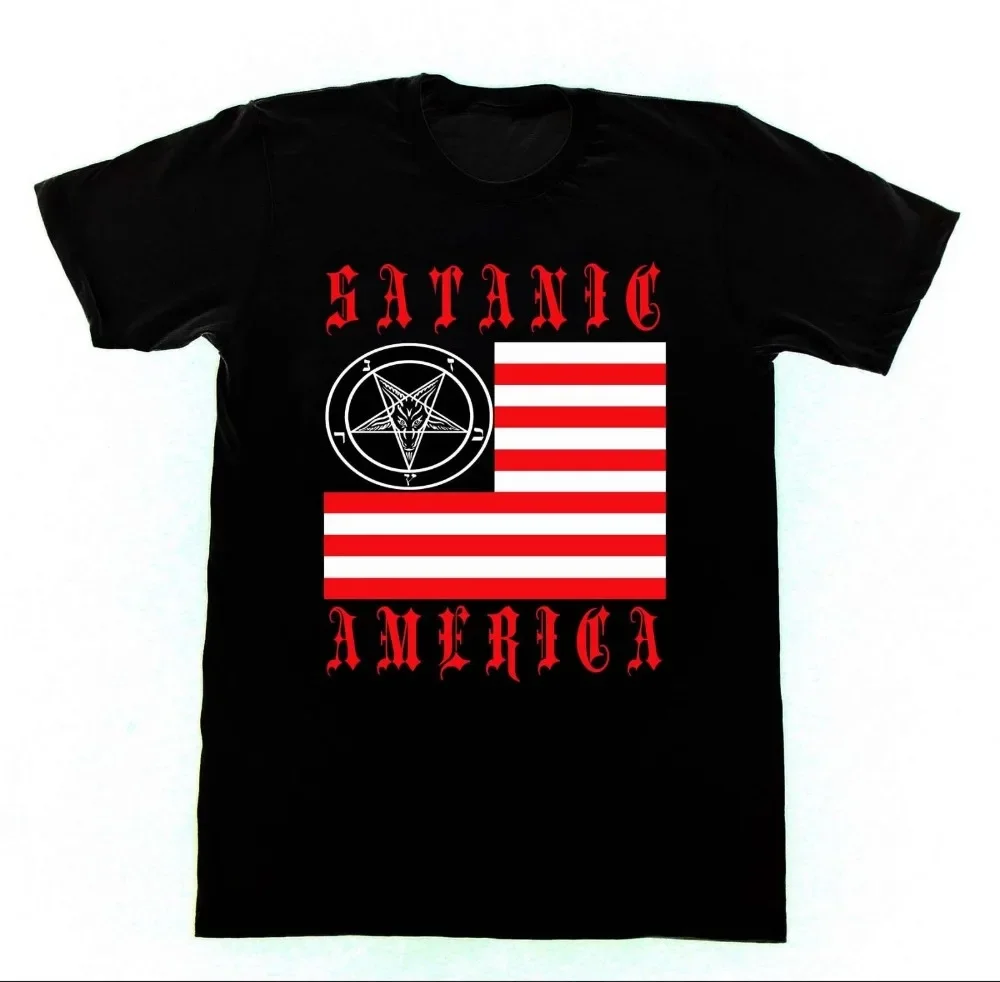 Satanic America T Shirt 31 T-S - Streetwear Brand America 评论和价格