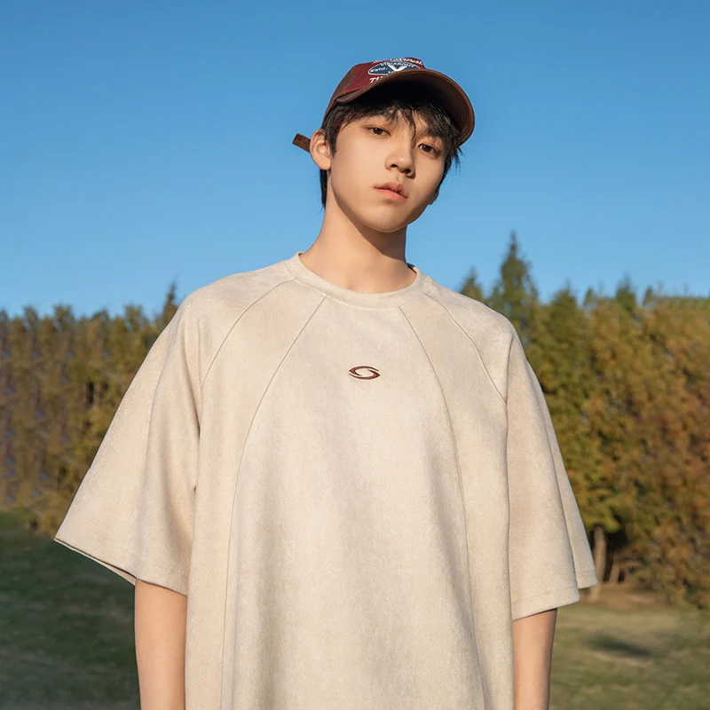 TFETTERS Brand Suede Solid Col - Streetwear Brand Korea 评论和价格