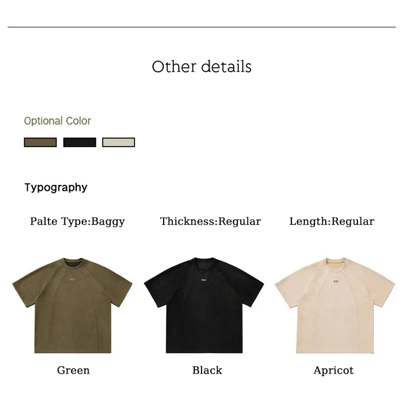 TFETTERS Brand Suede Solid Col - Streetwear Brand Korea 评论和价格