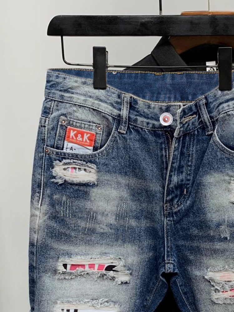 2026 Summer Ripped Straight Me - Brand Of Streetwear 评论和价格