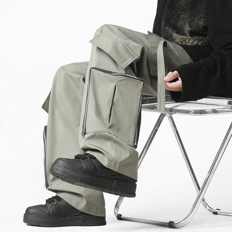 Fashion Men Cargo Pants Loose  - Brand Of Streetwear 评论和价格