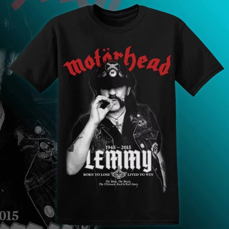 MOTÖRHEAD LEMMY T-Shirt Men Wo - Streetwear Brand Marketing 评论和价格
