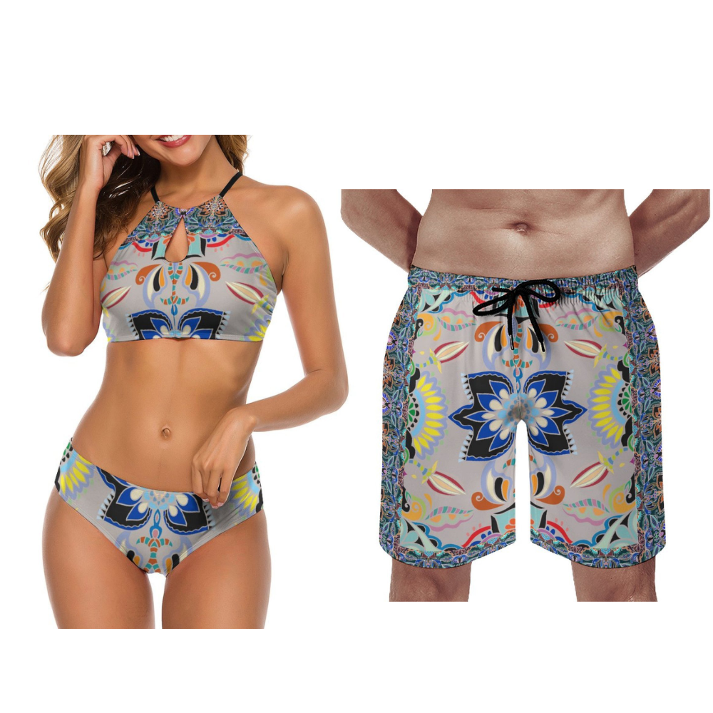 Customizable Bandana Beach Cou - Streetwear Brand Marketing 评论和价格