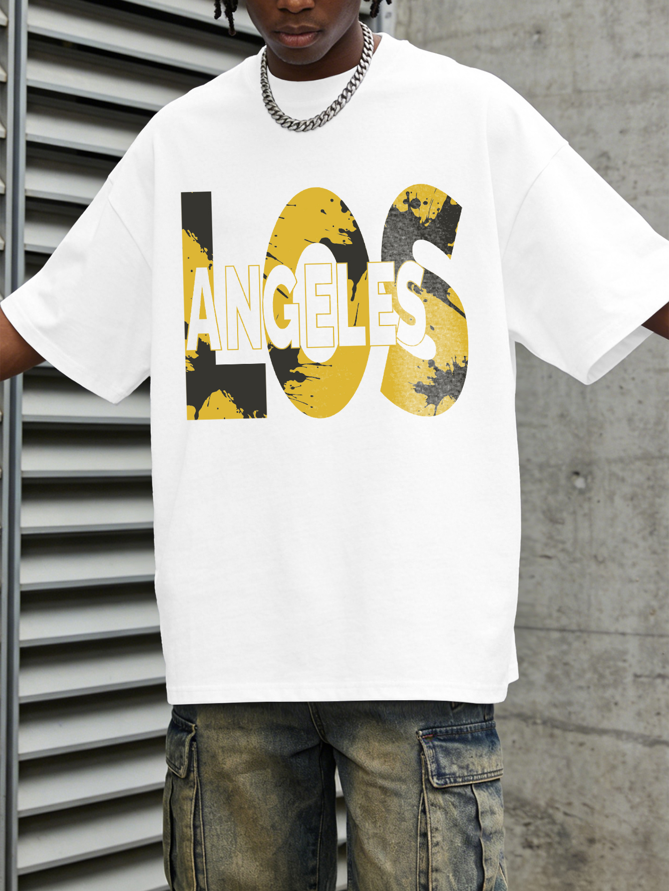 Men's Oversized Casual Streetw - Streetwear Brand Los Angeles 评论和价格