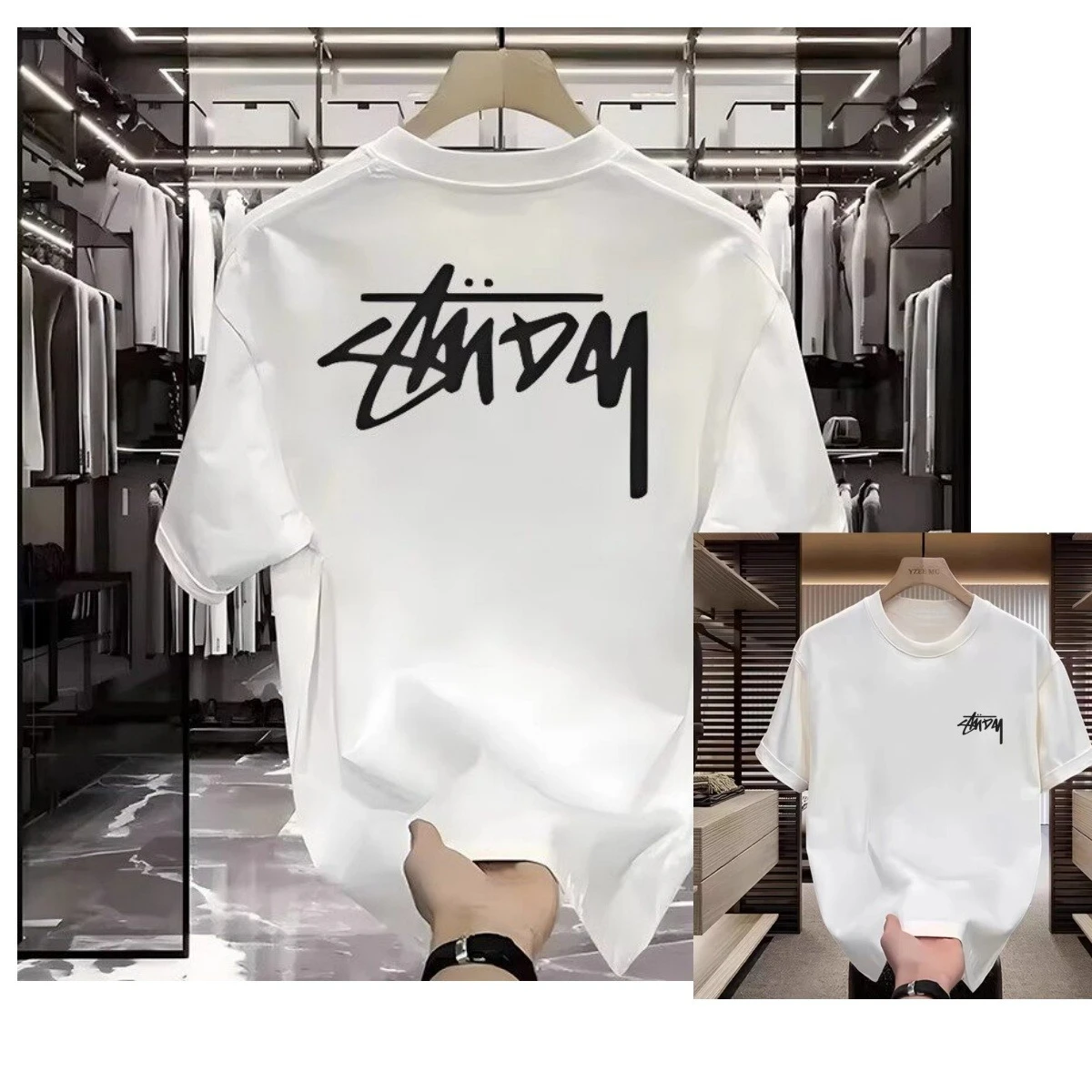 Cotton Trendy Korea Style Lett - Streetwear Brand Korea 评论和价格